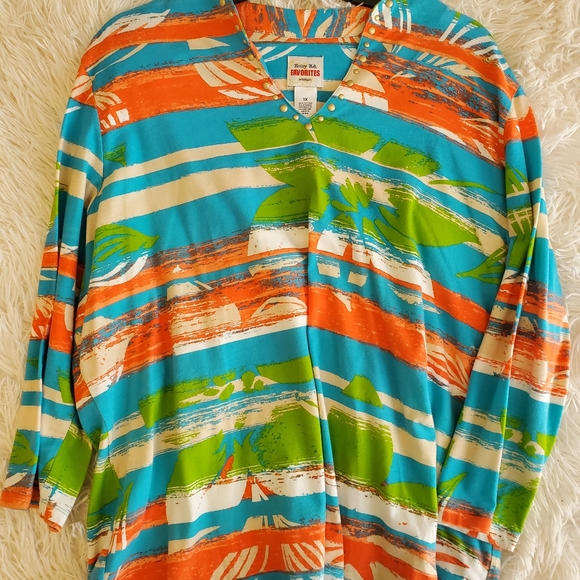 Nwot Beautiful Ruby Rd blouse - Picture 3 of 13